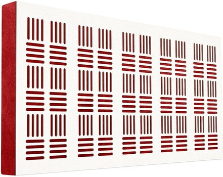 Absorpčný drevený panel Mega Acoustic FiberPRO120 Bean White/Red Absorpčný drevený panel - 1