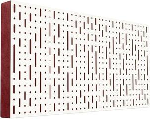 Absorbent leseni panel Mega Acoustic FiberPRO120 Binary Bean White/Dark Red Absorbent leseni panel