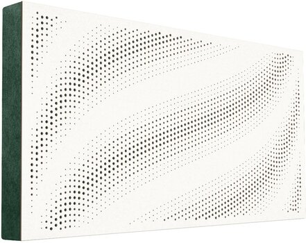 Absorberende træpanel Mega Acoustic FiberPRO120 Tangens White/Green Absorberende træpanel - 1