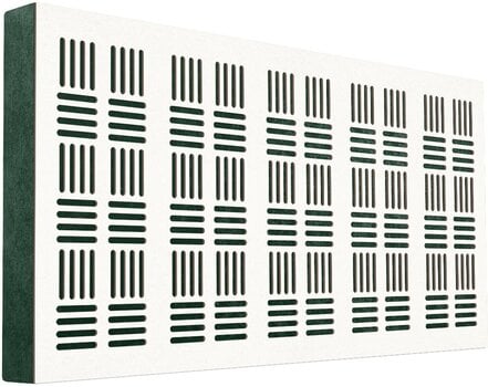 Absorpčný drevený panel Mega Acoustic FiberPRO120 Bean White/Green Absorpčný drevený panel - 1