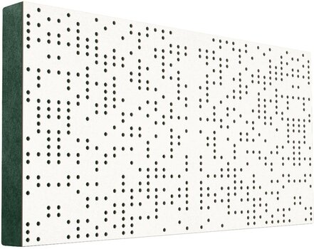 Panneau de bois absorbant Mega Acoustic FiberPRO120 Binary Diffuser Negative White/Green Panneau de bois absorbant - 1