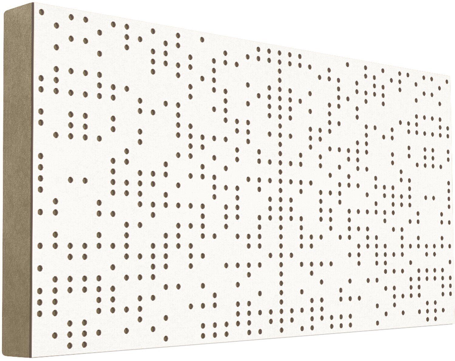 Absorpční dřevěný panel Mega Acoustic FiberPRO120 Binary Diffuser White/Beige Absorpční dřevěný panel