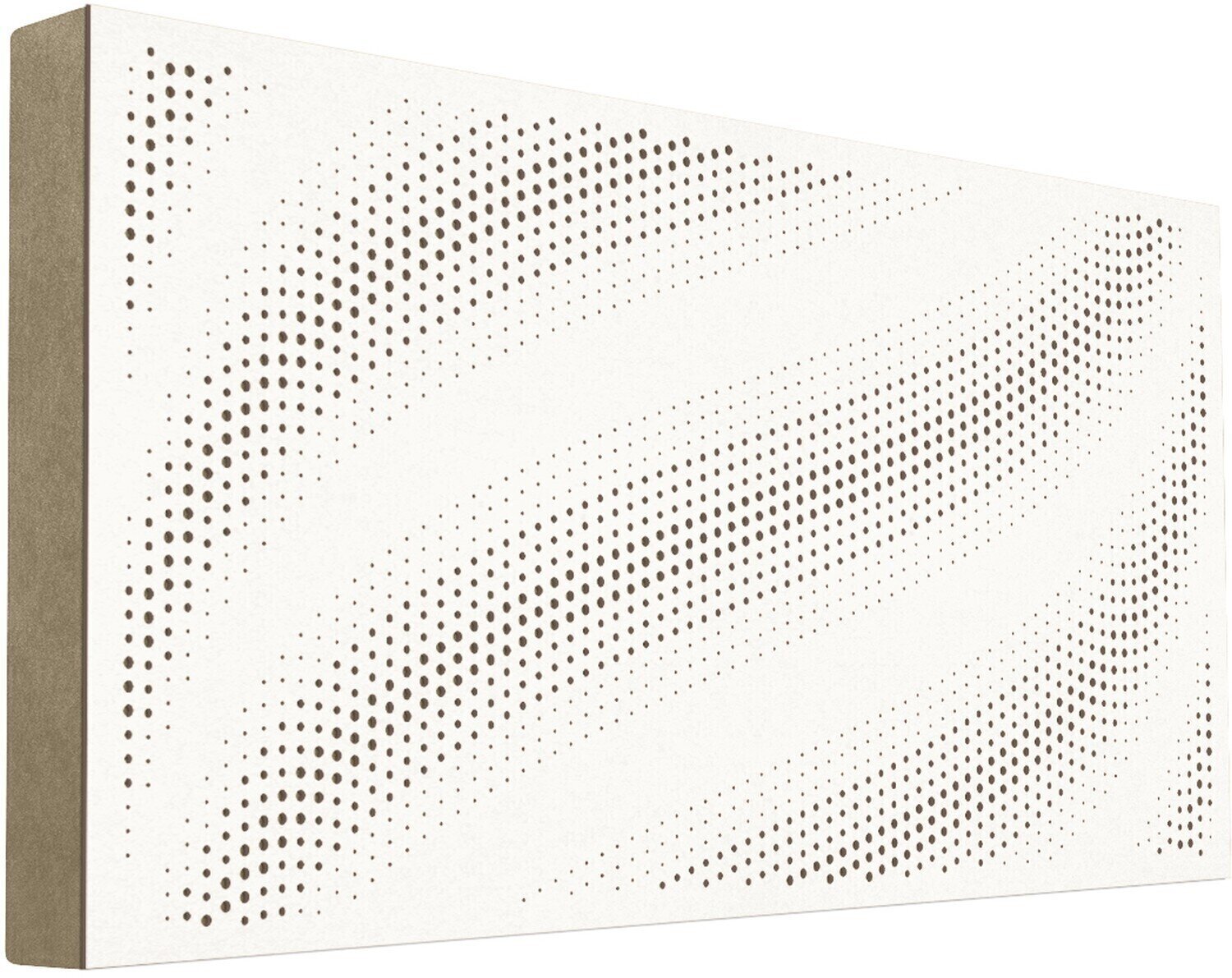 Absorberende træpanel Mega Acoustic FiberPRO120 Tangens White/Beige Absorberende træpanel