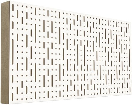 Absorpčný drevený panel Mega Acoustic FiberPRO120 Binary Bean White/Beige Absorpčný drevený panel - 1