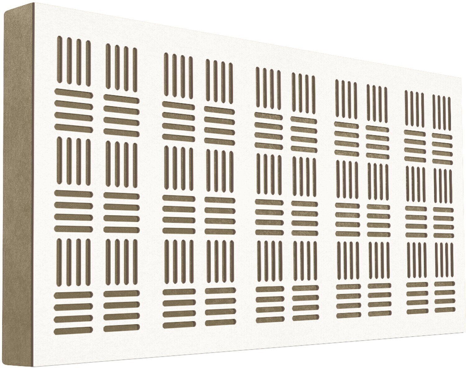 Absorpčný drevený panel Mega Acoustic FiberPRO120 Bean White/Beige Absorpčný drevený panel