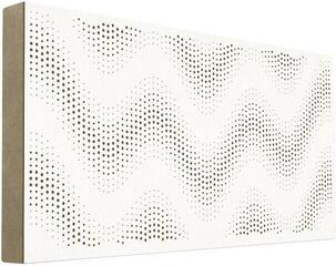 Absorbent leseni panel Mega Acoustic FiberPRO120 Sinus White/Beige Absorbent leseni panel