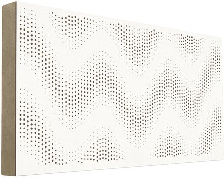 Absorpční dřevěný panel Mega Acoustic FiberPRO120 Sinus White/Beige Absorpční dřevěný panel - 1