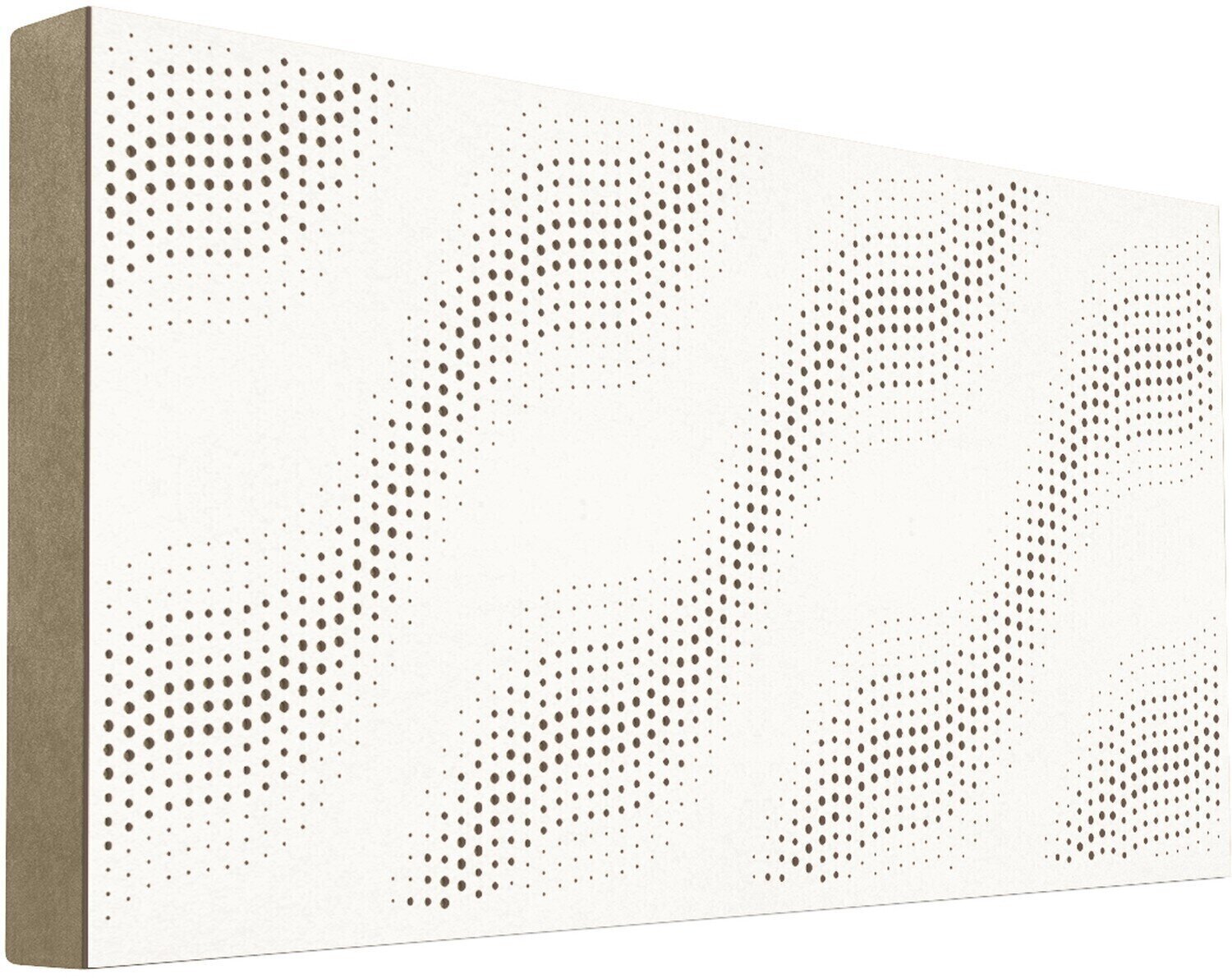 Chłonny panel z drewna Mega Acoustic FiberPRO120 SineWave White/Beige Chłonny panel z drewna