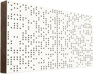 Absorbent wood panel Mega Acoustic FiberPRO120 Binary Diffuser White/Brown Absorbent wood panel