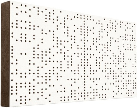 Painel de madeira absorvente Mega Acoustic FiberPRO120 Binary Diffuser White/Brown Painel de madeira absorvente - 1