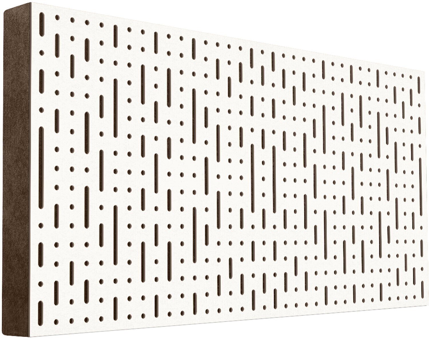 Absorpčný drevený panel Mega Acoustic FiberPRO120 Binary Bean White/Brown Absorpčný drevený panel