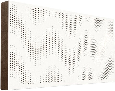 Panou absorbant din lemn Mega Acoustic FiberPRO120 Sinus White/Brown Panou absorbant din lemn - 1