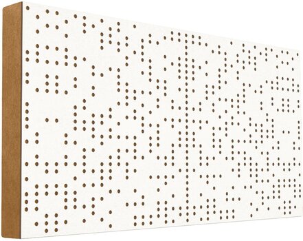 Absorptiepaneel hout Mega Acoustic FiberPRO120 Binary Diffuser White/Light Brown Absorptiepaneel hout - 1