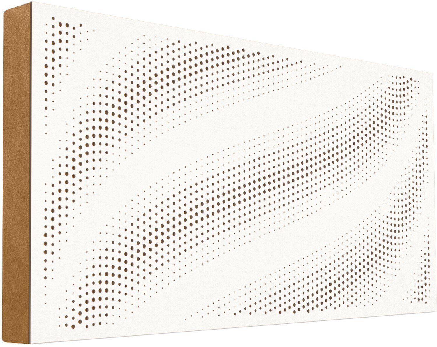 Absorberande träpanel Mega Acoustic FiberPRO120 Tangens White/Light Brown Absorberande träpanel