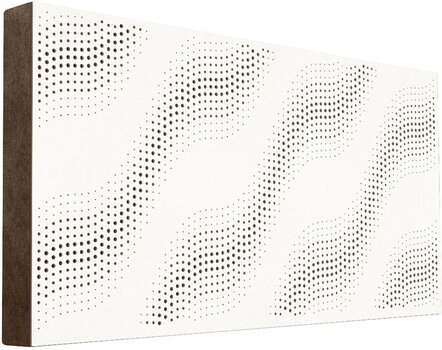 Absorberende træpanel Mega Acoustic FiberPRO120 SineWave White/Brown Absorberende træpanel - 1