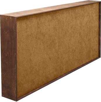 Painel de madeira absorvente Mega Acoustic FiberExcellent120 Walnut/Light Brown Painel de madeira absorvente - 1