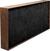 Absorptiepaneel hout Mega Acoustic FiberExcellent120 Walnut/Black Absorptiepaneel hout