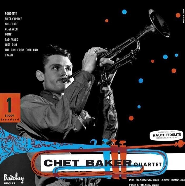 Vinyl Record Chet Baker - Chet Baker Quartet (Chet Baker in Paris Vol. 1) (LP)