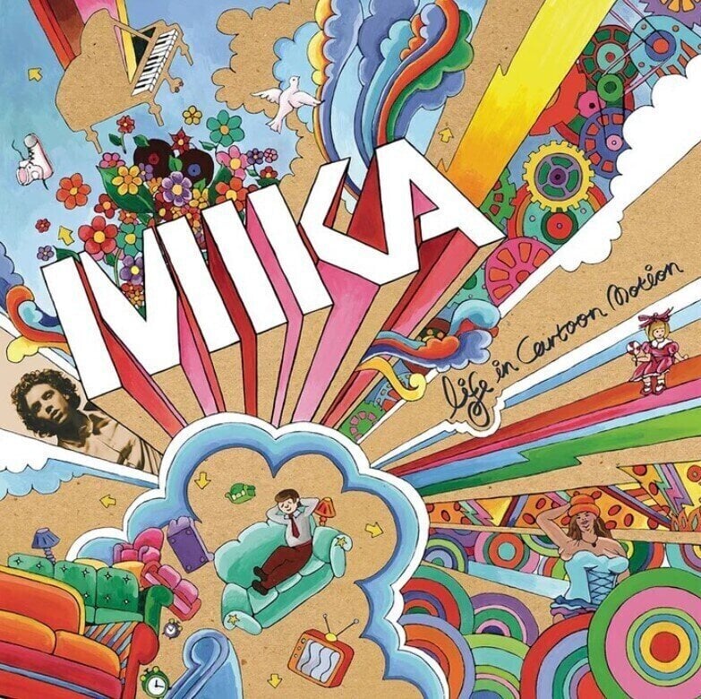 Schallplatte Mika - Life In Cartoon Motion (Remastered) (2 LP)