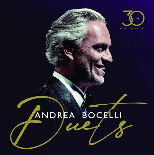 Music CD Andrea Bocelli - Duets (30th Anniversary) (Book) (2 CD)