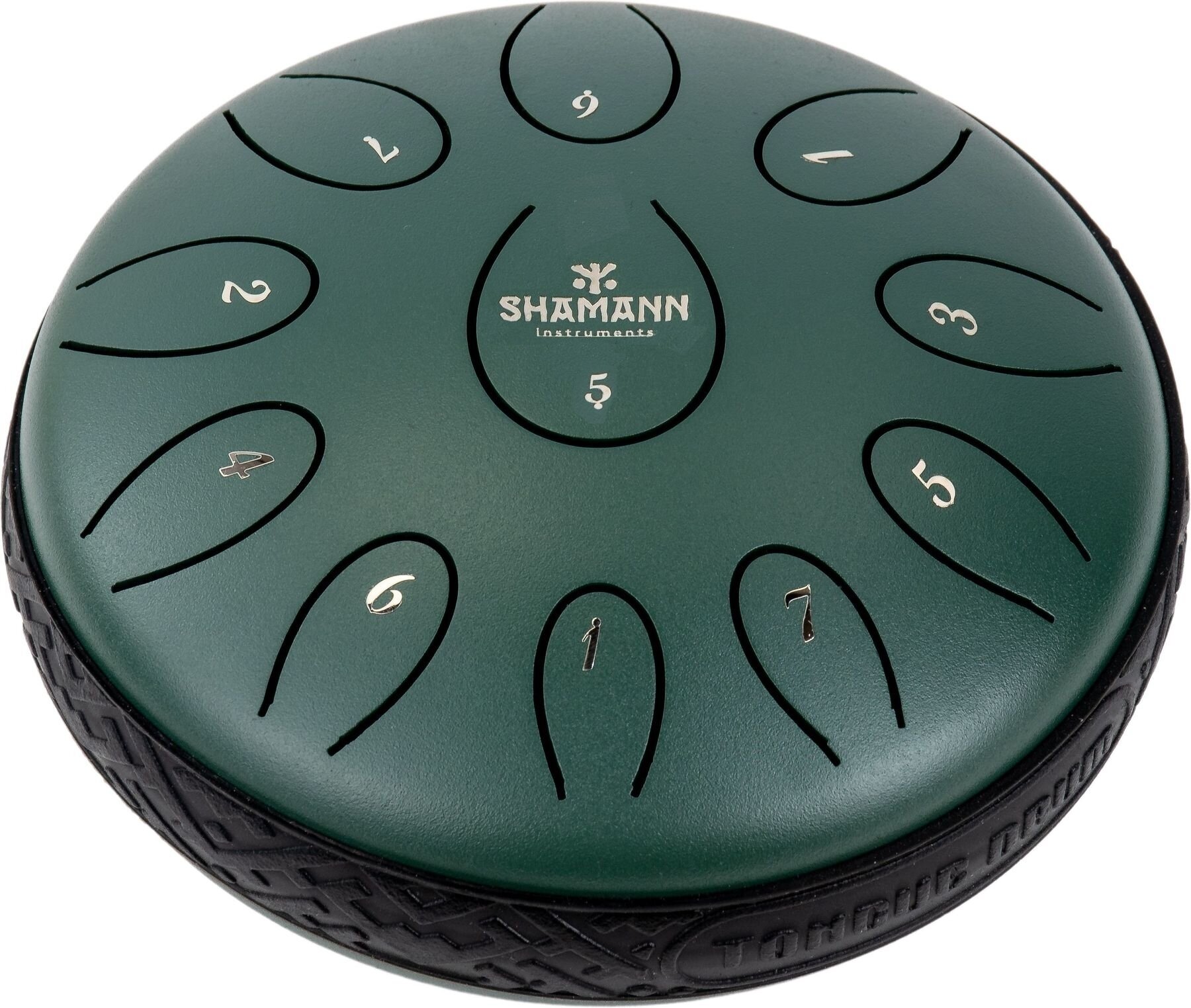 Tongue Drum Shamann 6" 11 Notes D5-Major Verde Tongue Drum