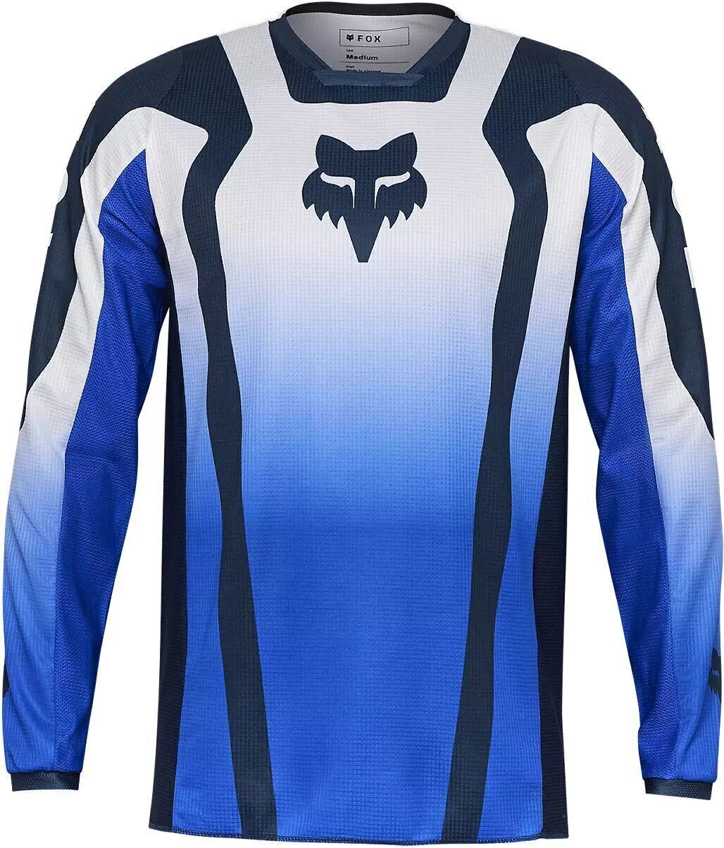 Φανέλα μοτοκρός FOX 180 Lean Jersey Blue L Φανέλα μοτοκρός