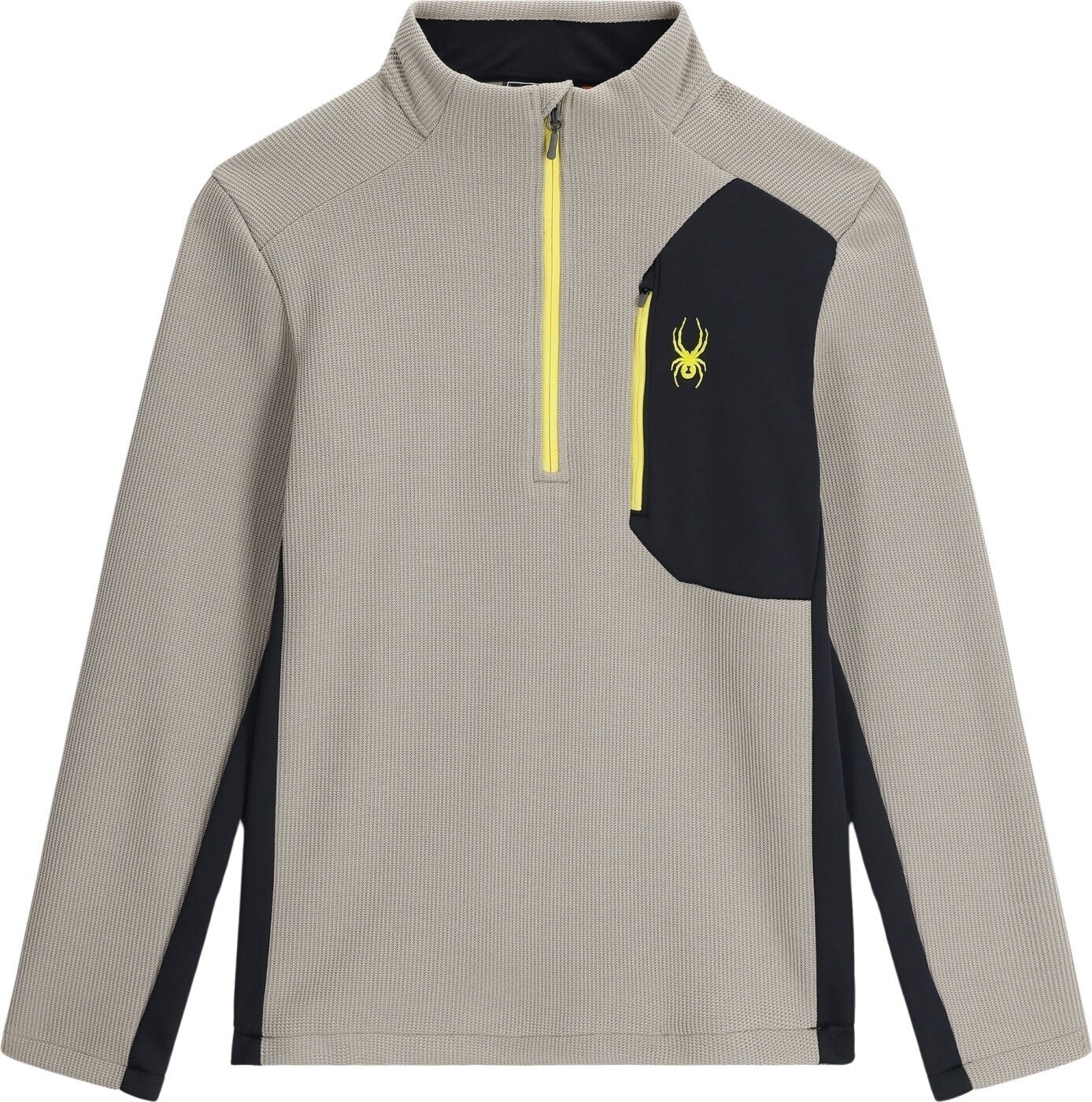 Ski T-shirt / Hoodie Spyder Mens Bandit 1/2 Zip Concrete S Jumper