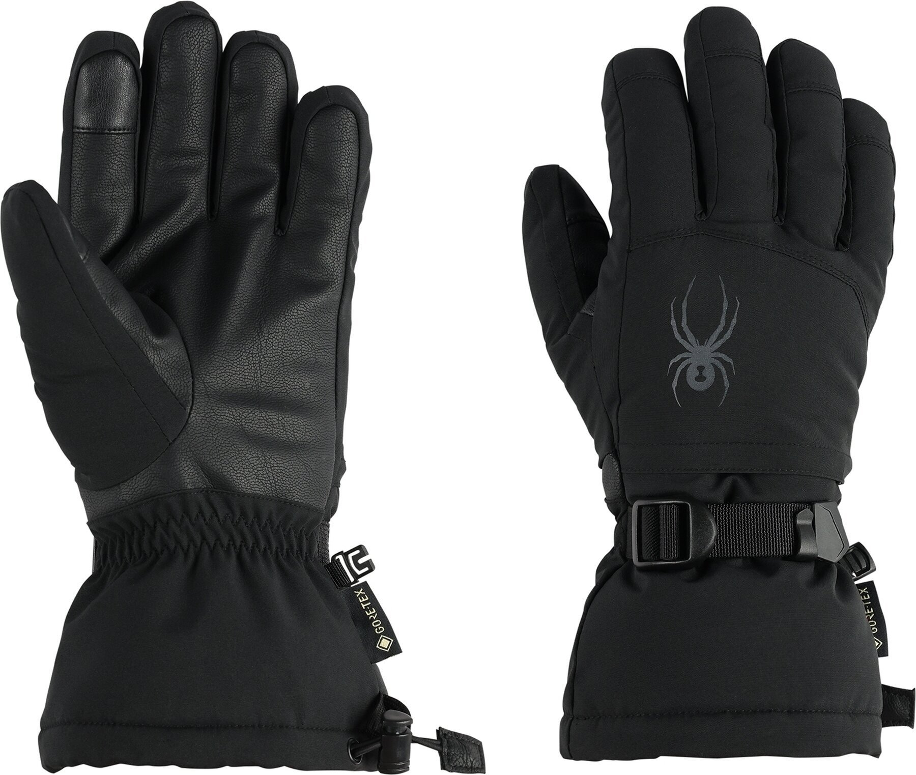 Ski Gloves Spyder Mens Traverse GTX Black S Ski Gloves