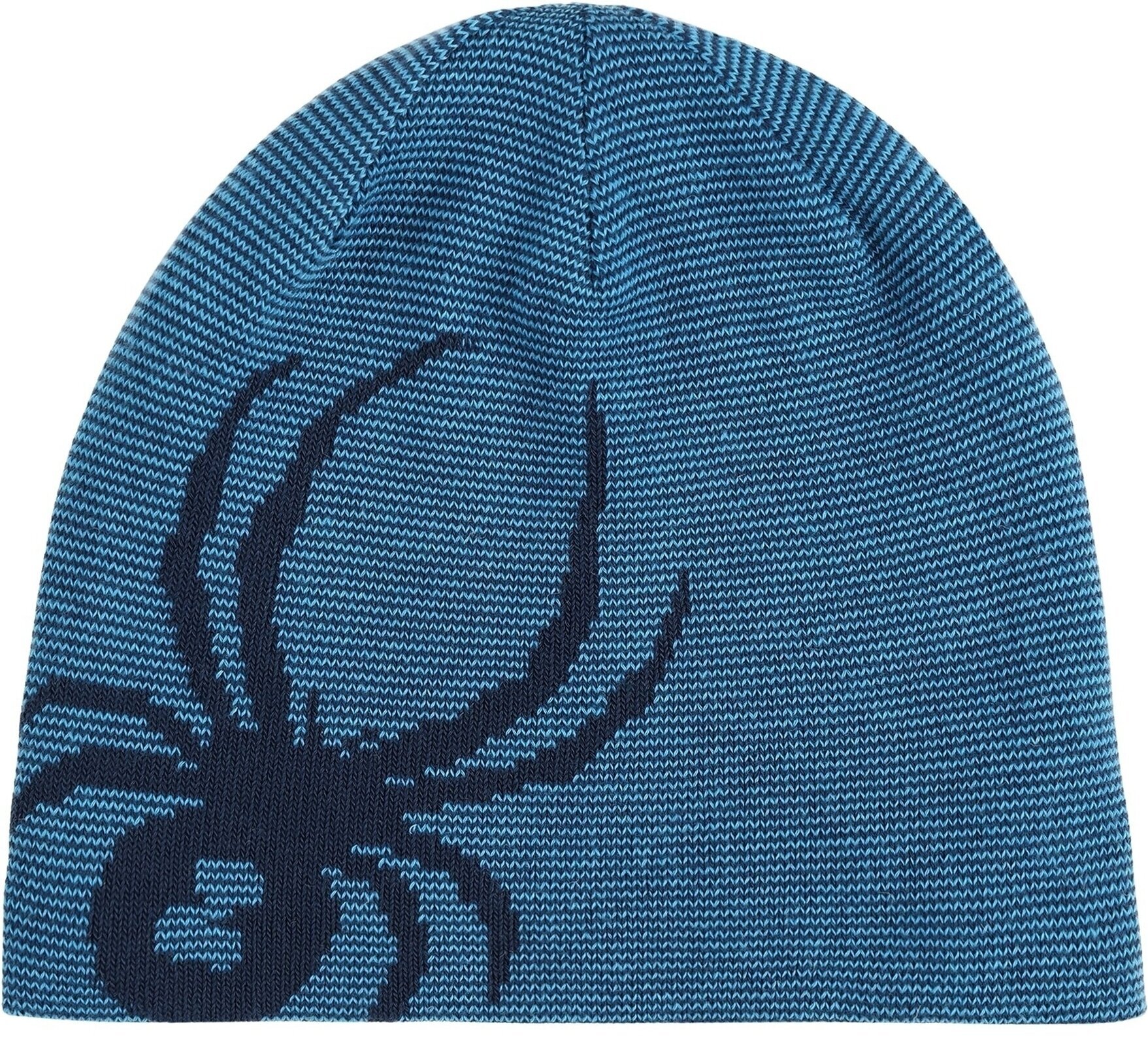 Ski Beanie Spyder Mens Reversible Innsbruck Aether Blue UNI Ski Beanie