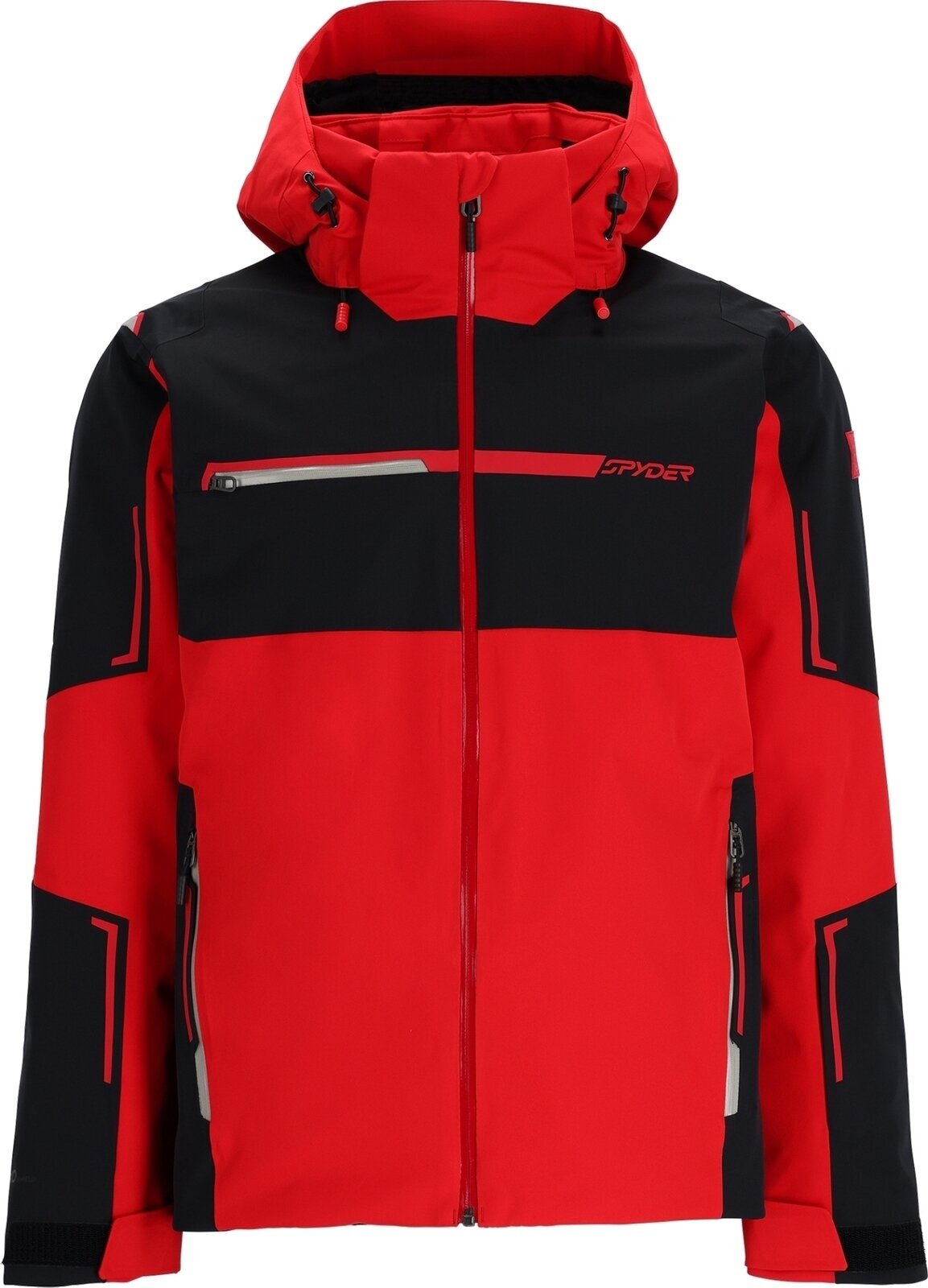 Hiihtotakki Spyder Mens Titan Spyder Red 2XL Hiihtotakki