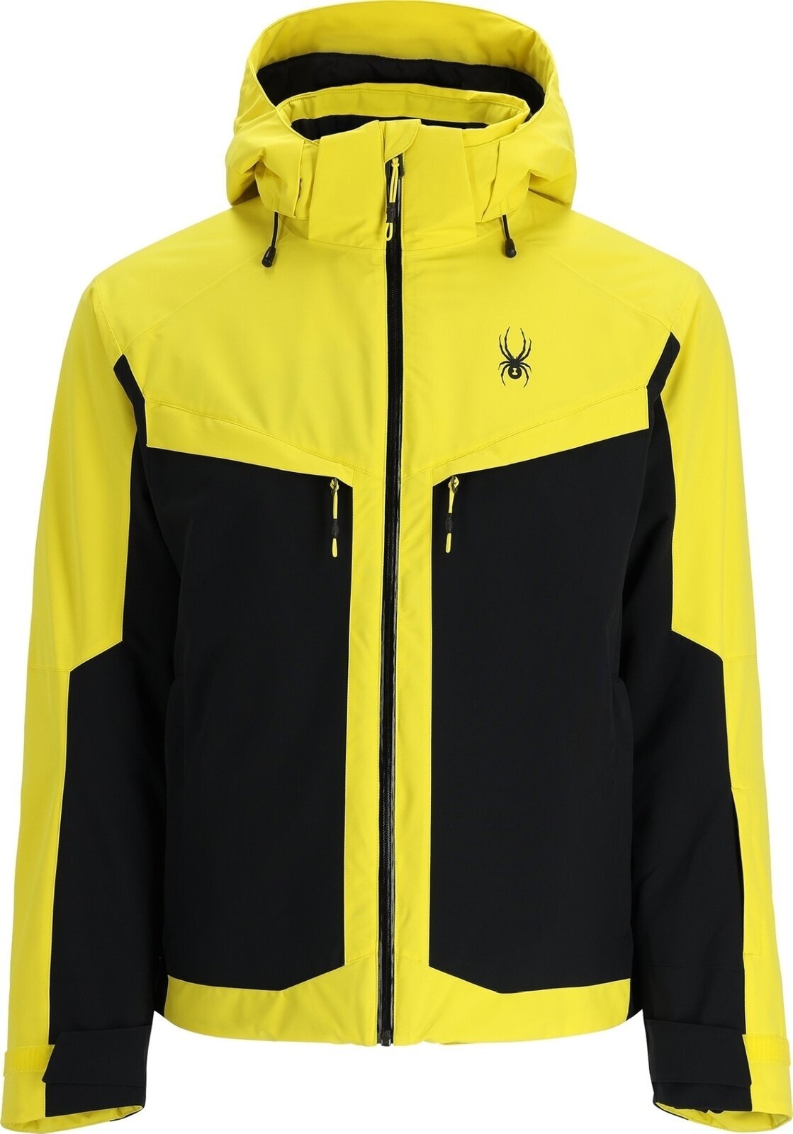 Skijacke Spyder Mens Copper Acid Yellow M Skijacke