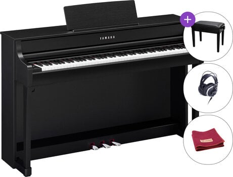 Piano numérique Yamaha CLP-835 B SET Piano numérique Black - 1