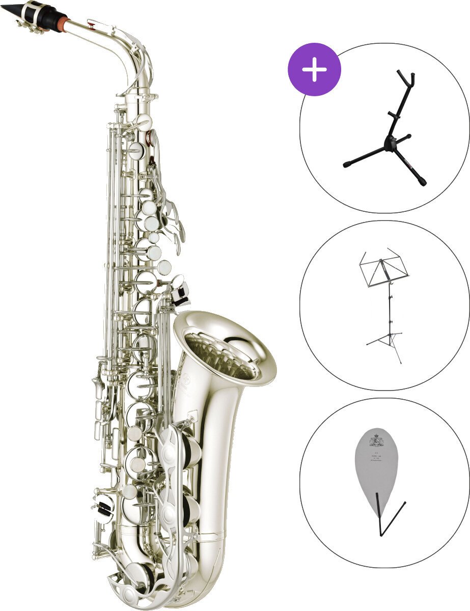 Saxophones Alto Yamaha YAS-280 S SET Saxophones Alto