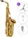 Yamaha YAS-62 SET Alto saxophone