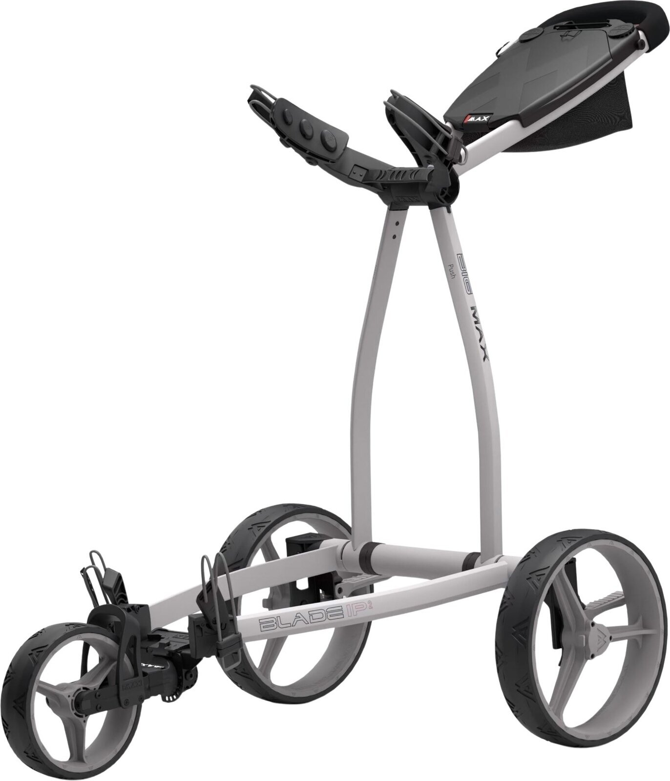 Handmatige golftrolley Big Max Blade IP 2.0 Grey/Charcoal Handmatige golftrolley