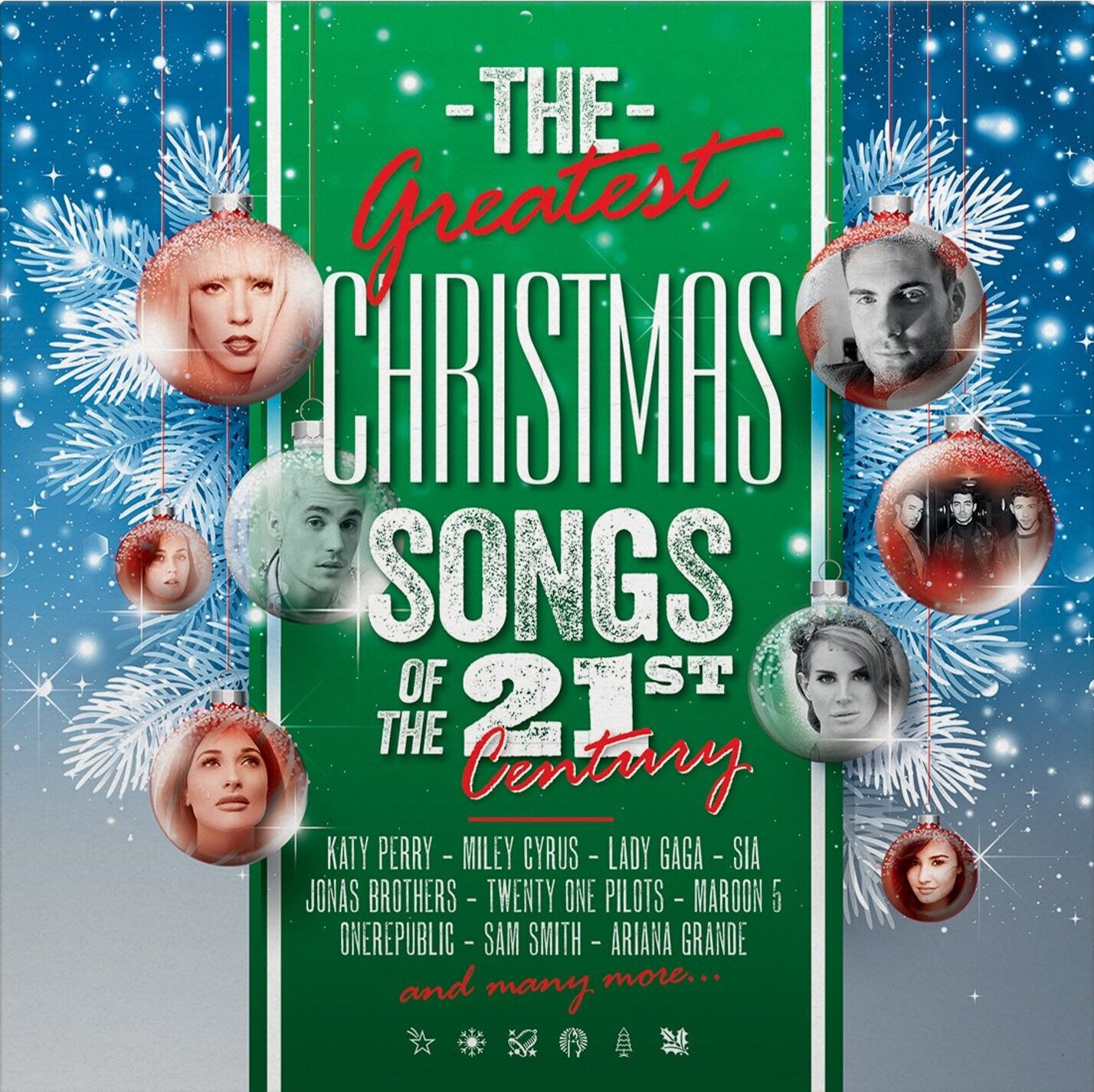 Vinyl Record Various Artists - The Greatest Christmas Songs Of The 21st Century (White and Red Coloured) (2 LP)