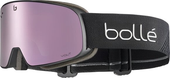 Occhiali da sci Bollé Nevada Small Black Matte/Volt Pink Occhiali da sci - 1