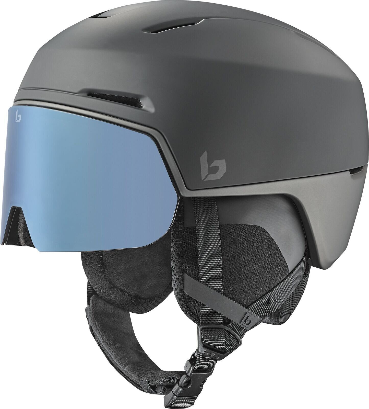 Skihelm Bollé X-Fusion Pure Mineral Black Matte S (52-55 cm) Skihelm