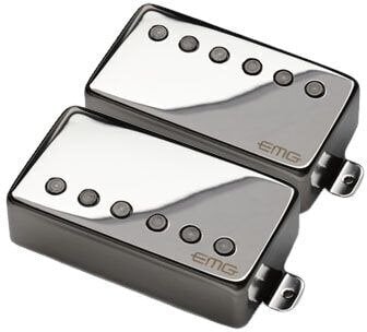 Tonabnehmer für Gitarre EMG JH ''HET'' Set Chrome Tonabnehmer für Gitarre - 1