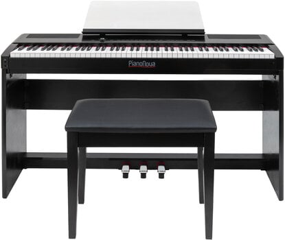 Pianino cyfrowe Pianonova Girona 08 Pianino cyfrowe Black - 1