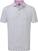 Tricou polo Footjoy Wasp Print Lisle White/Black/Pink L Tricou polo