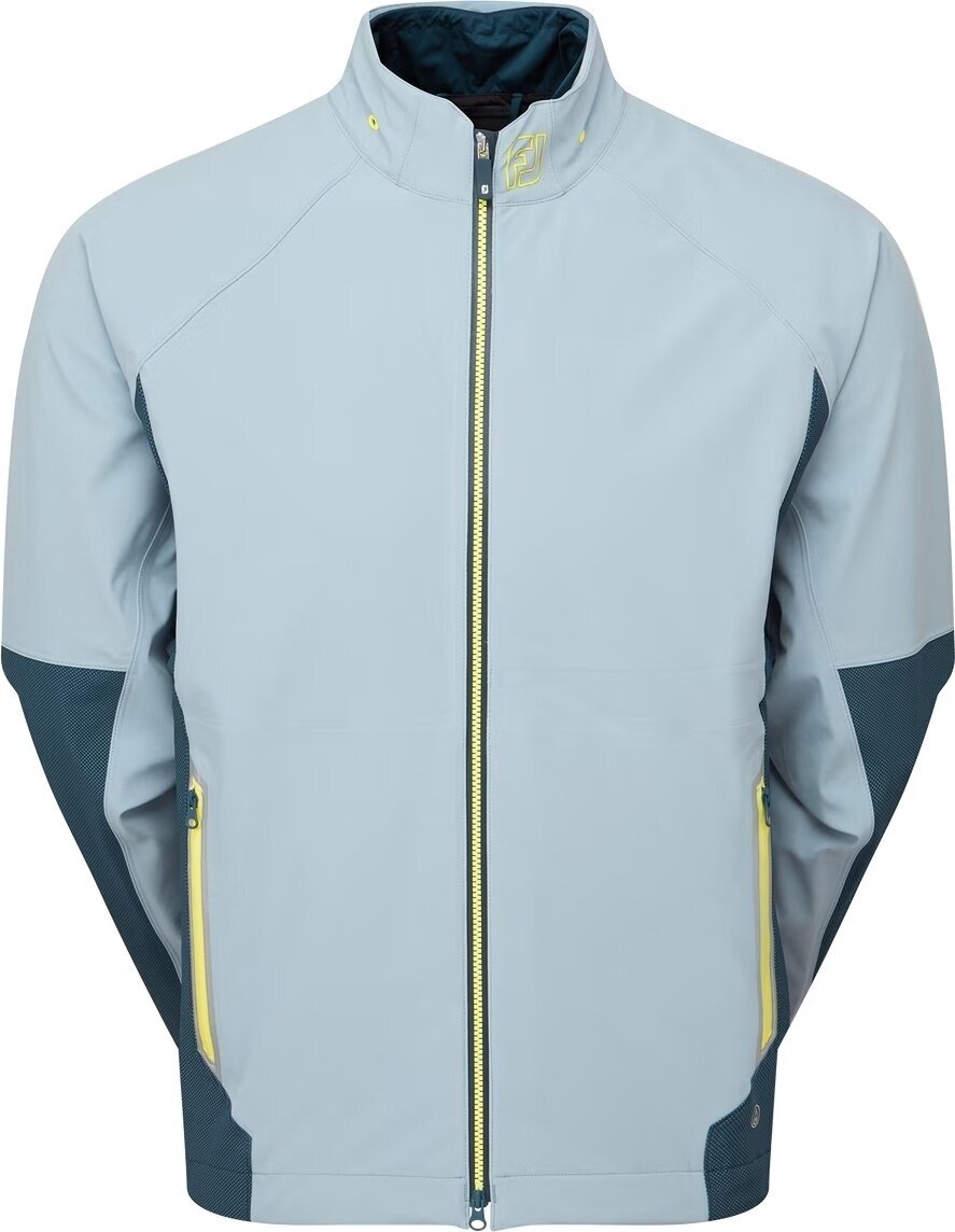 Veste imperméable Footjoy HydroTour Slate/Navy/Primrose L Veste imperméable