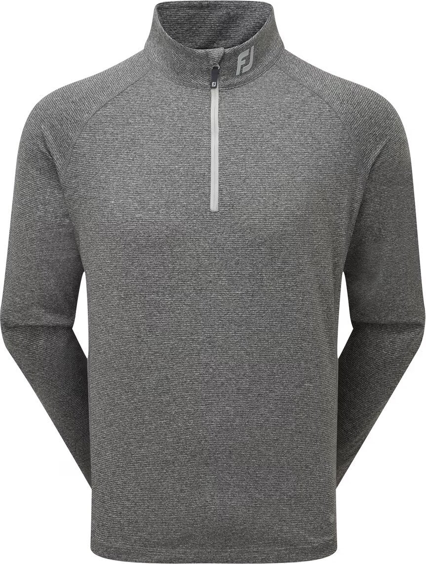 Mikina/Svetr Footjoy Brushed Back Black L Sweatshirt