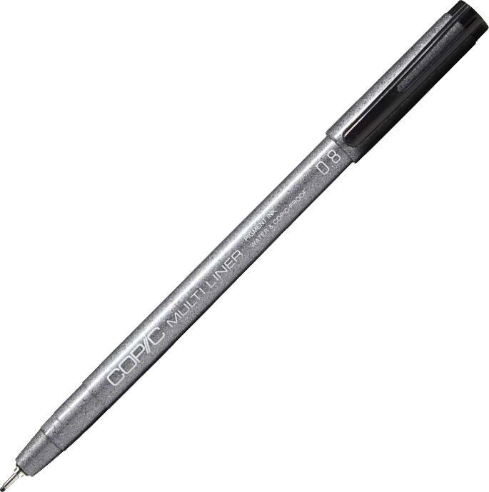 Teknisk penna Copic Thin Liner Teknisk penna 0,8 mm 1 st