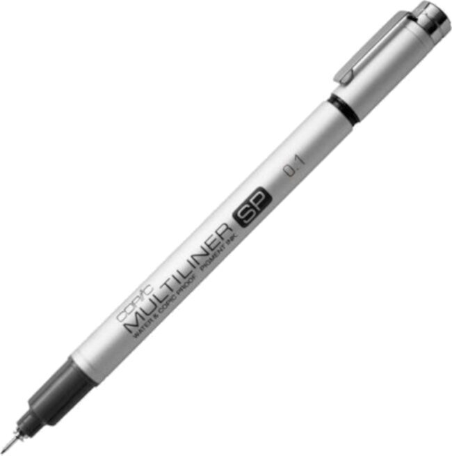 Technische pen Copic Multiliner SP Technische pen Black 0,1 mm 1 stuk