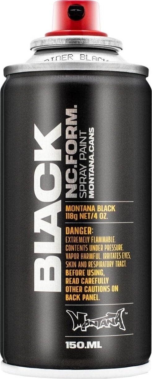 Σπρέι Μπογκιά Montana Cans 53.7100 Σπρέι μπογιά Black 150 ml 1 τεμ.