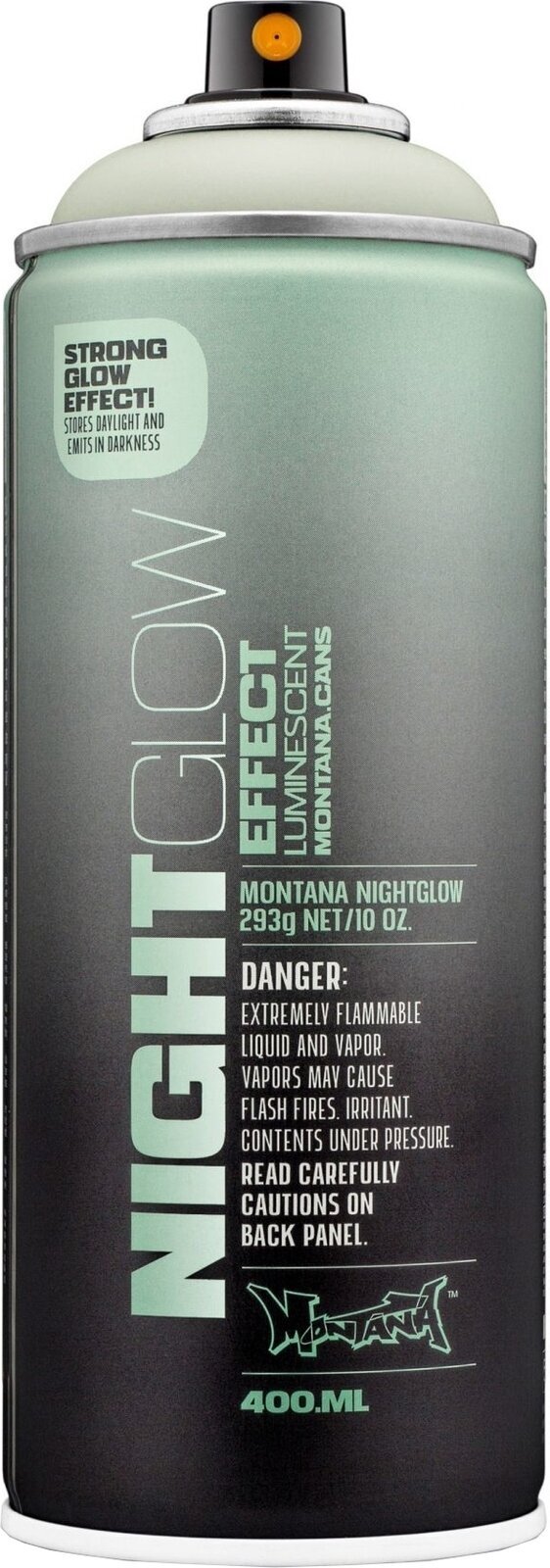 Spray Paint Montana Cans Night Glow Spray Paint Green 400 ml 1 pc