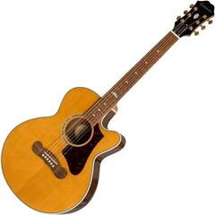 Електро-акустична китара Джъмбо Epiphone EJ-200SCE Coupe Vintage Natural Електро-акустична китара Джъмбо
