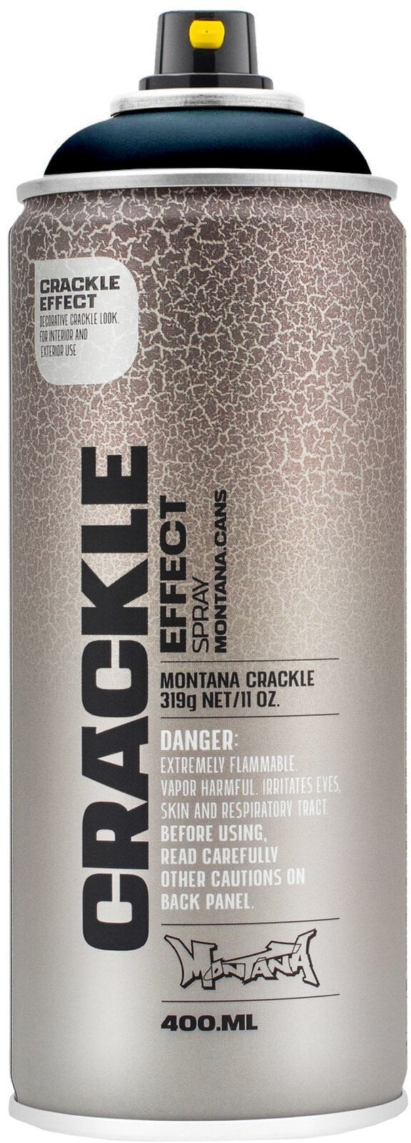 Accessory Montana Cans 53.6114 Crackling effect spray Traffic Black 400 ml