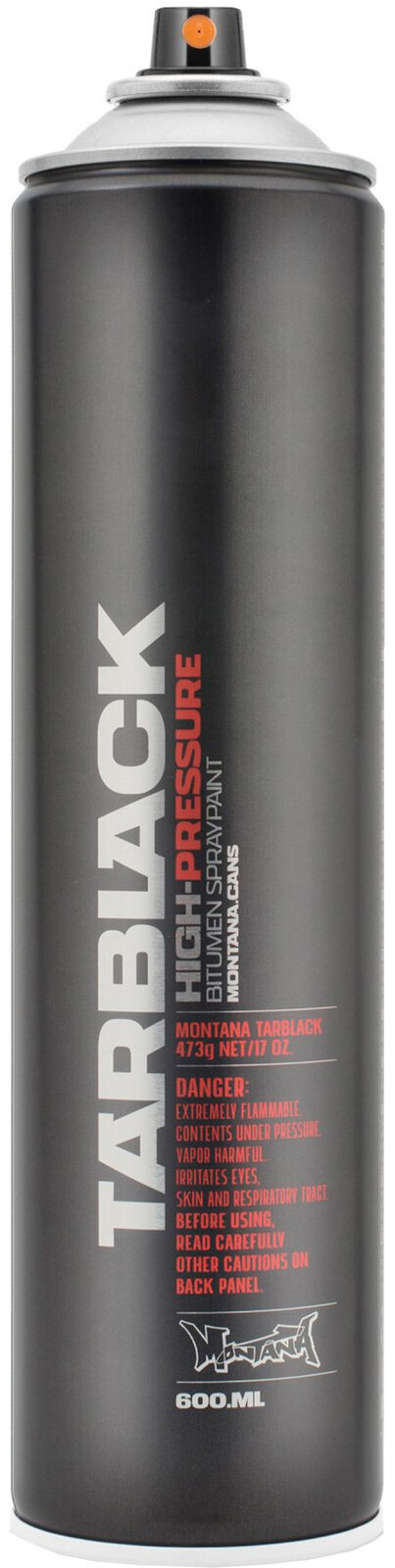 Sprühfarbe Montana Cans Tar Sprühfarbe Black 600 ml 1 Stck